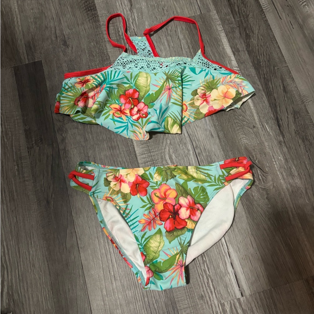 Tropical Floral Bikini Set